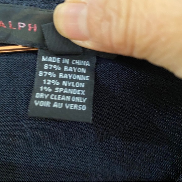 Ralph Lauren V-neck top - Picture 3 of 7